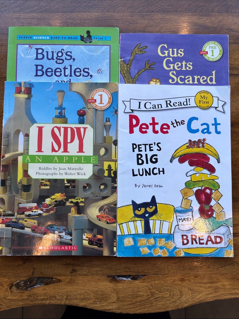4 Book Bundle | Level 1 Early Readers | Kids Beginner Reading